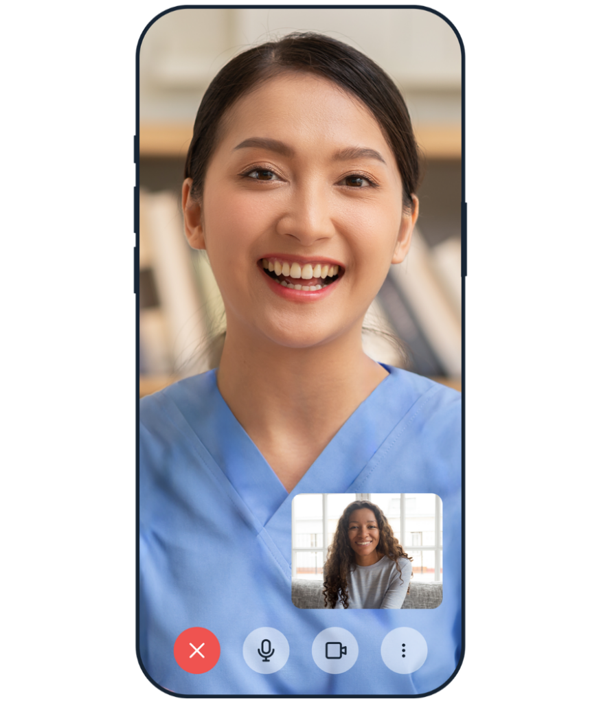 Talk live with a dentist online